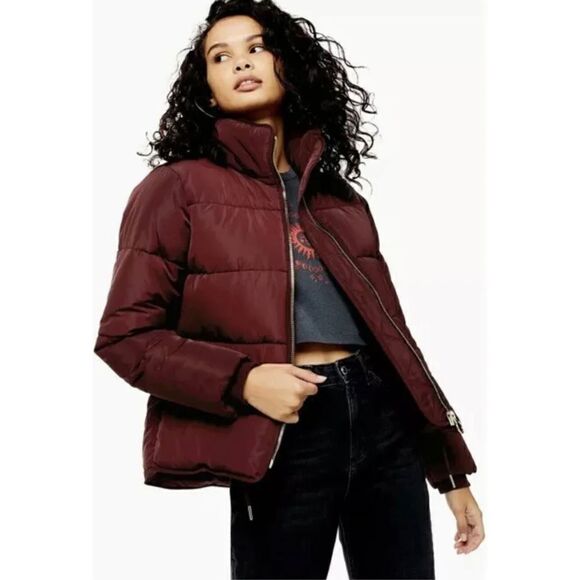 Jack Faux Fur Trim Puffer Jacket
TOPSHOP-NWT - Picture 1 of 6